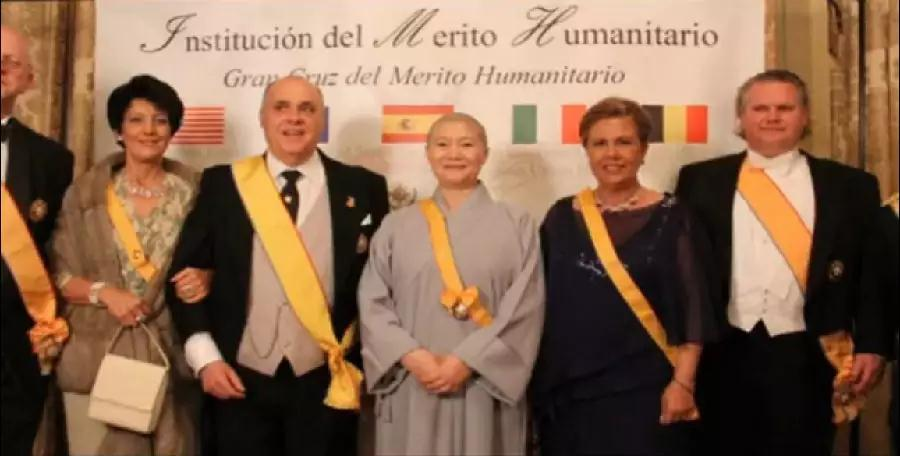 释證達教尊榮獲西班牙人道大十字勳章 【视频】-图片4