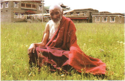 塔公灵吉寺住持云登降措仁波且恭贺南无羌佛-图片1