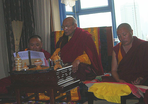 第七世佐钦法王的上师多杰仁增仁波且祝贺南无羌佛-图片1