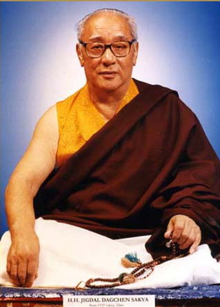 萨迦达钦法王祝贺赞颂南无羌佛云高益西诺布-图片1