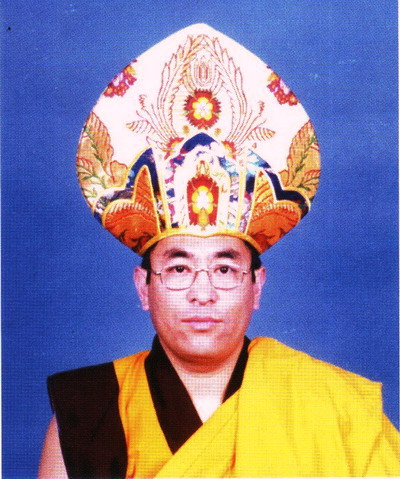 德庆寺法王仁青绒波巴絨波仁波且恭贺礼赞南无羌佛-图片1