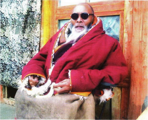 觉囊派阿旺班玛南加法王敬贺南无羌佛-图片1