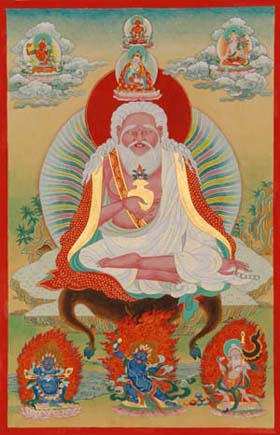 第十六世唐东迦波法王恭贺礼赞南无羌佛-图片1