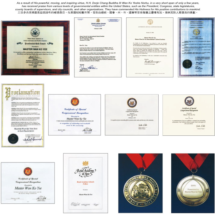 南无羌佛获得的各种荣誉-图片1