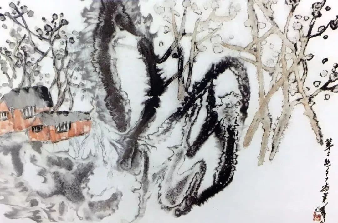 H.H.第三世多杰羌佛妙谙五明 – 国画 世外桃源