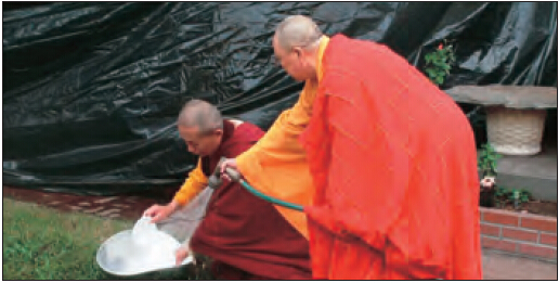 莫知仁波且修摊尸拙火定制炼胜义“喀卓安得丸”(黑宝丸)-图片3