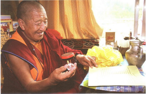 觉囊派总教主吉美多吉法王祝贺多杰羌佛第三世-图片1