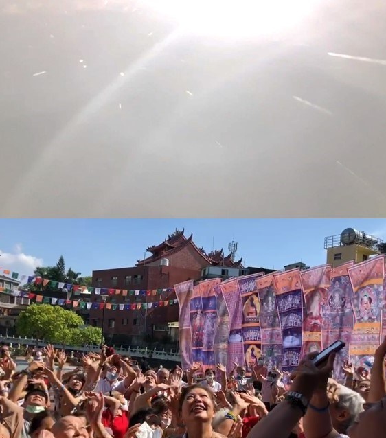 聖德 釋證達教尊主法 晴空飄降甘露落地不見  七月是亡魂喜慶月  苗栗西湖體育館舉辦兩天孝親報恩法會-图片2