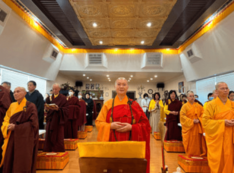 慈善寺礼请世界佛教总部副主席释证达教尊主法 南无药师佛佛诞法会-图片2