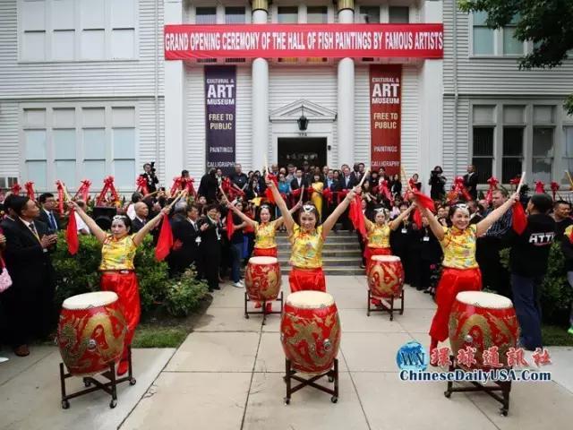“名画家鱼展厅”亮相洛杉矶 填补北美水墨画展空白-图片7