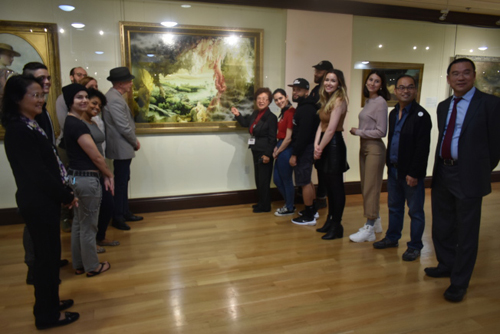 纽约艺院师生来旧金山美国国际艺术馆临摹-图片2