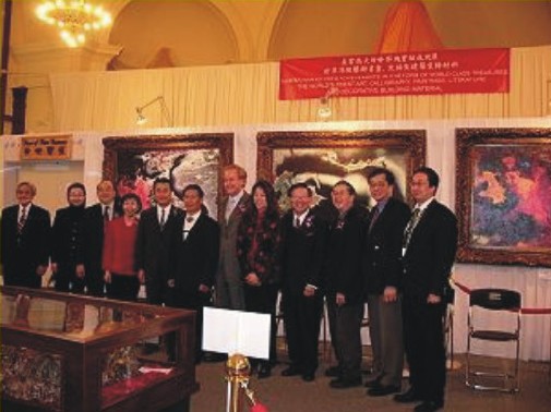 义云高大师于旧金山举办成就展　首日冠盖云集-图片2