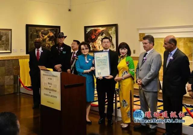 “名画家鱼展厅”亮相洛杉矶 填补北美水墨画展空白-图片9