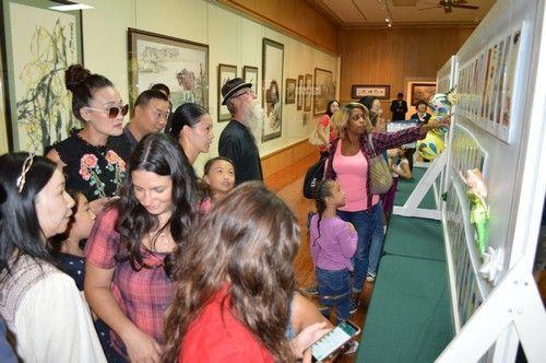 第三世多杰羌佛文化艺术馆举行《2018年书签设计大赛》颁奖典礼-图片8