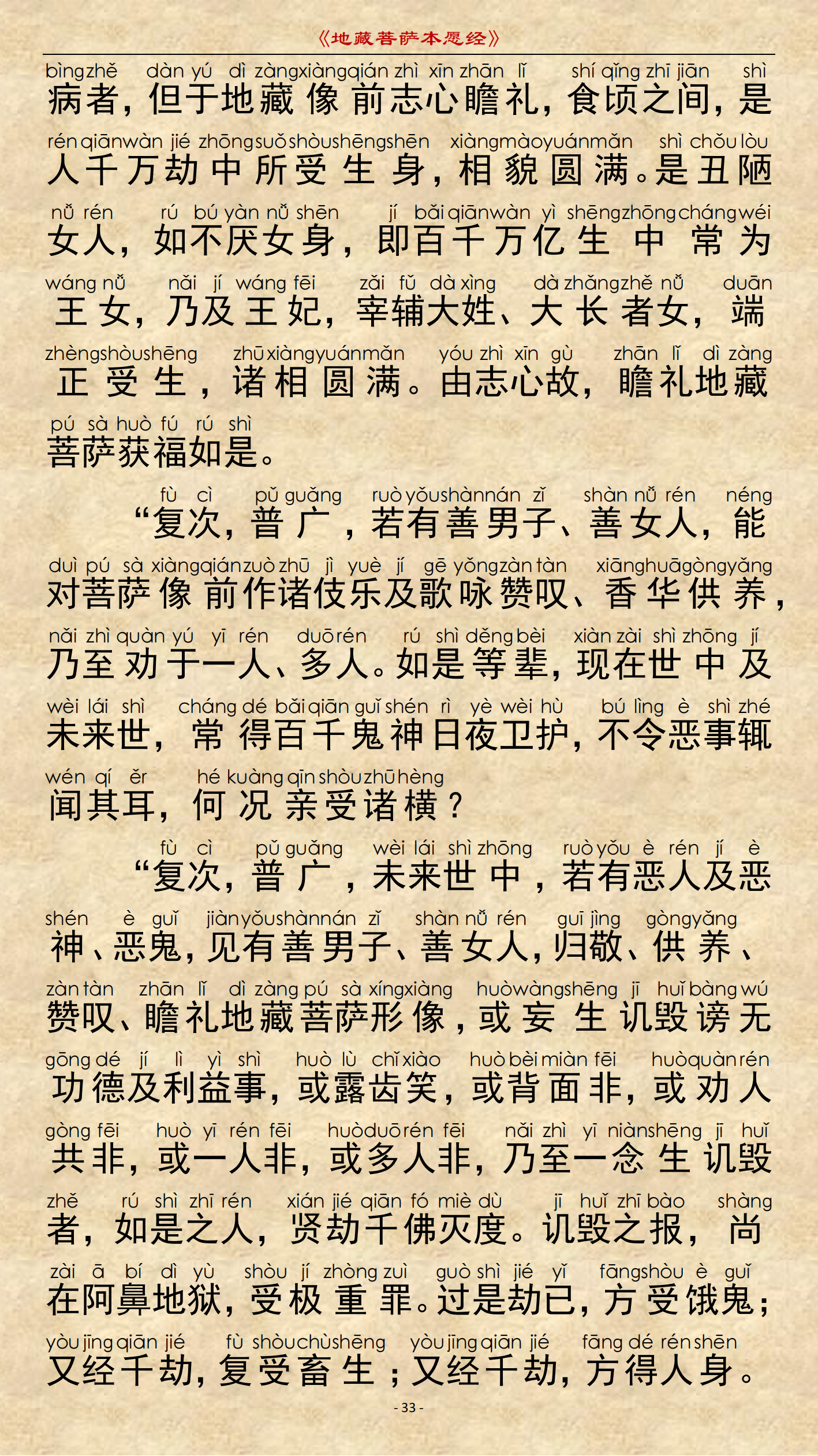 《地藏菩萨本愿经》-图片28