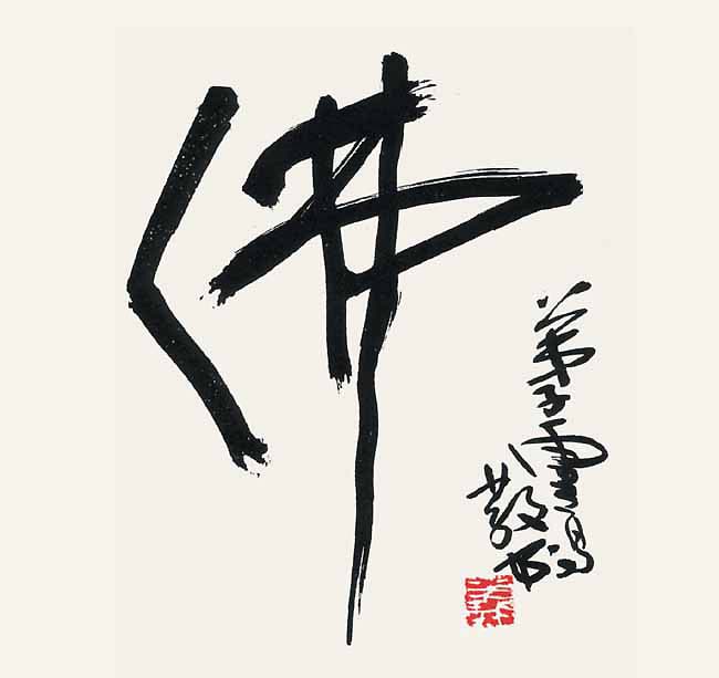 世界佛教教皇  南无羌佛 工巧明展显之书法-图片12