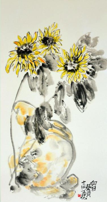 贵在似与不似之间 一一略评王玉花的水墨逸品-图片1