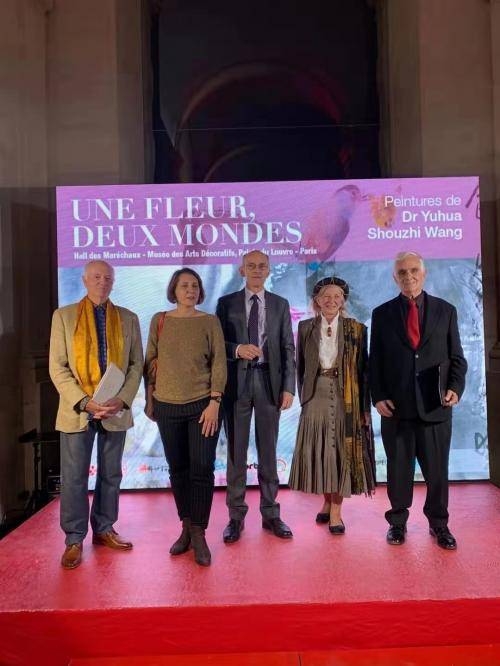 玉花寿之王教授巴黎罗浮宫作品展-图片1