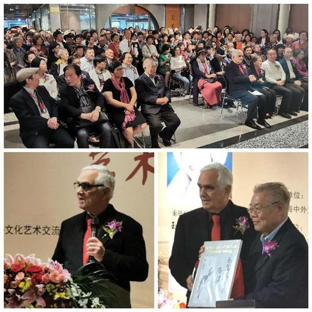 玉花寿之王博士艺术作品亮相上海展览中心-图片2