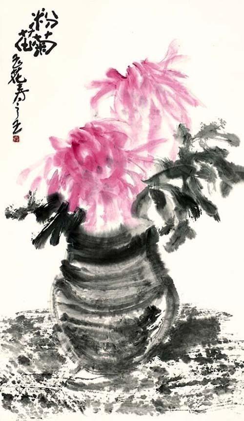 国际级第一级艺术家玉花寿之王教授艺术作品欣赏-图片19